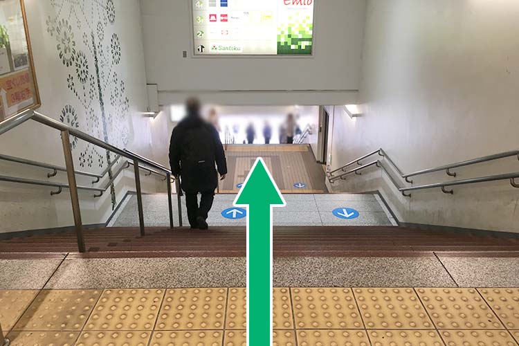 駅からの道のり3