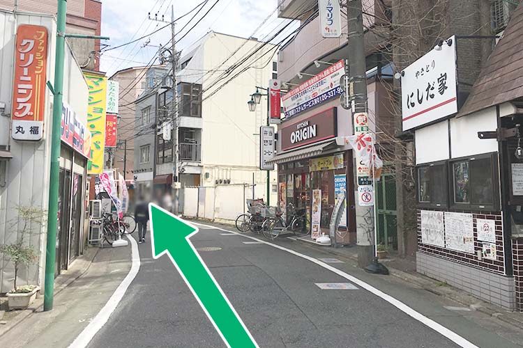 駅からの道のり5